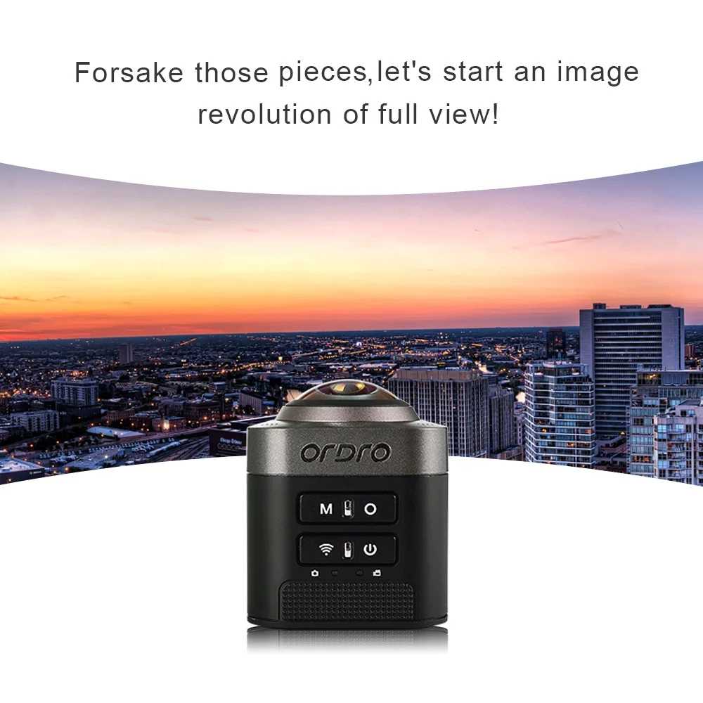 

Ordro Brand 360 Degree Full View Camcorder D5 1080p Portable Digital Video Camera WIFI Video Recording HDMI Output VR