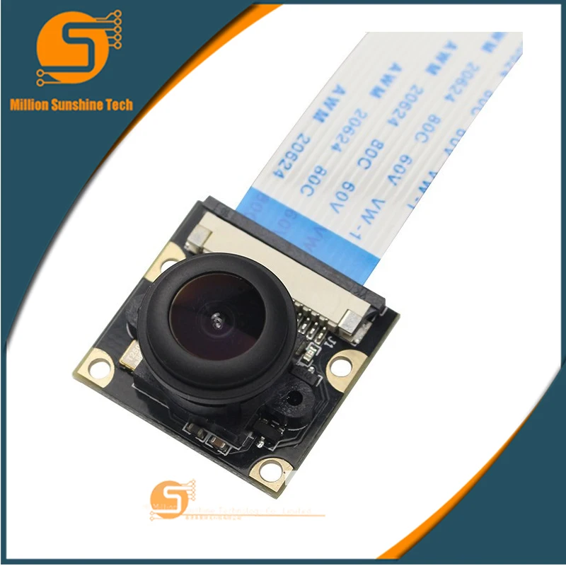 New CSI Mini Camera Module 5MP 160 Degree Night Version Webcam Support 1080p 720p Video With FFC Cable For Raspberry Pi 3 /2
