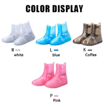 Силиконовые многоразовые Водонепроницаемые дождевые ботинки, Нескользящие дождевые сапоги, мотоциклетные велосипедные галоши, обувь, аксессуары, Прямая поставка