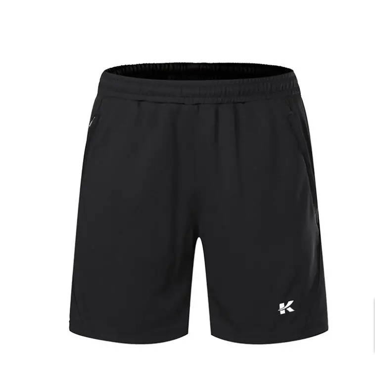 black one shorts Новые быстросохнущие футболки для бадминтона для мужчин/женщин, теннисные шорты, майки для настольного тенниса, футболки для настольного тенниса, спортивные футболки 11916 - Цвет: black one shorts