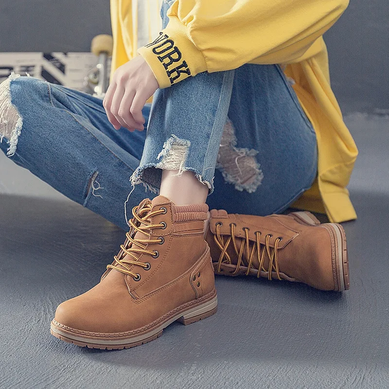 

LZJ 2019 Autumn Plush Snow Boots Women Wedges Knee-high Slip-resistant Boots Thermal Female Cotton-padded Shoes Warm Size 41