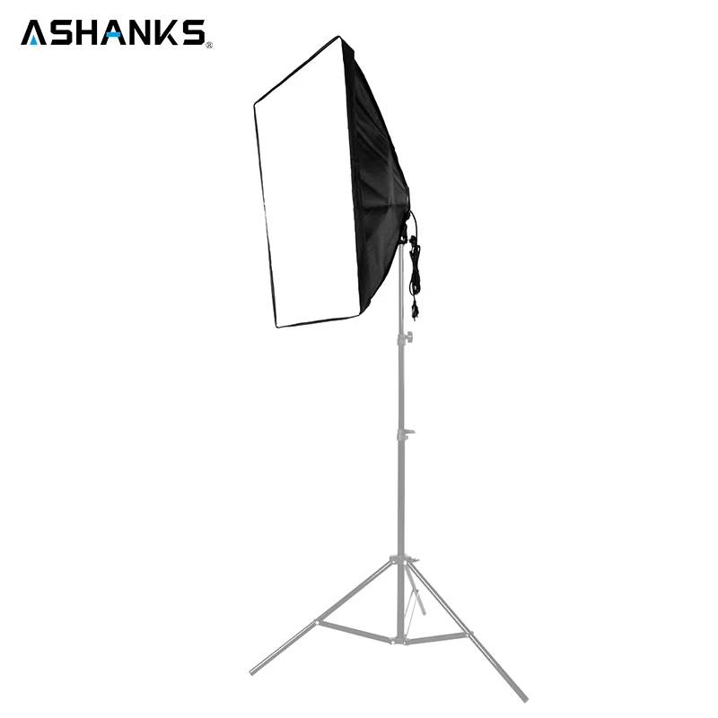 ASHANKS 50*70 см/19*27 ''софтбокс с 1 до 4 гнездами лампы головы аксессуары для освещения фото видео студия рассеиватель света софтбокс