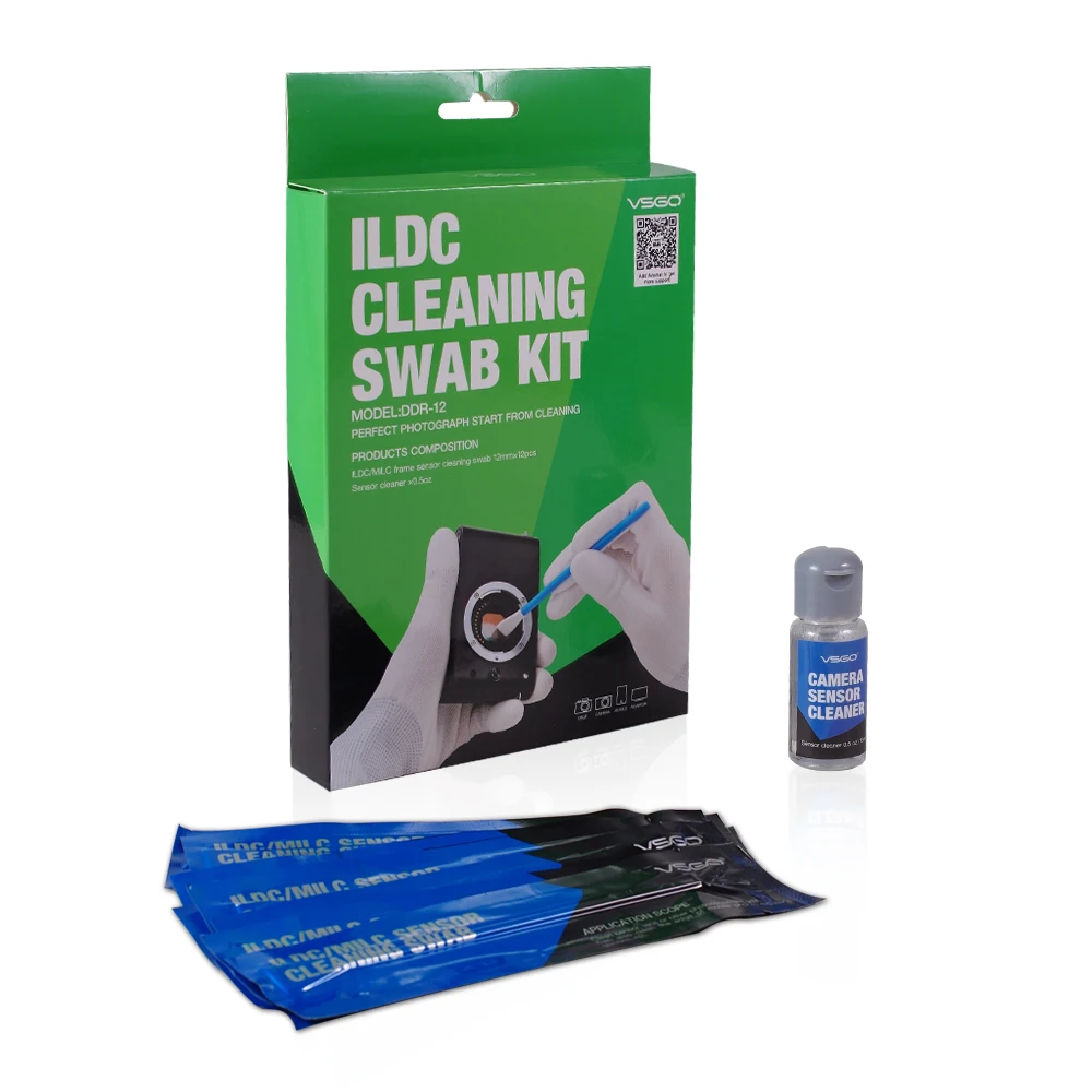 Professional Sensor Cleaning Rod Kit For ILDC MILC Cleaning Swab DSLR