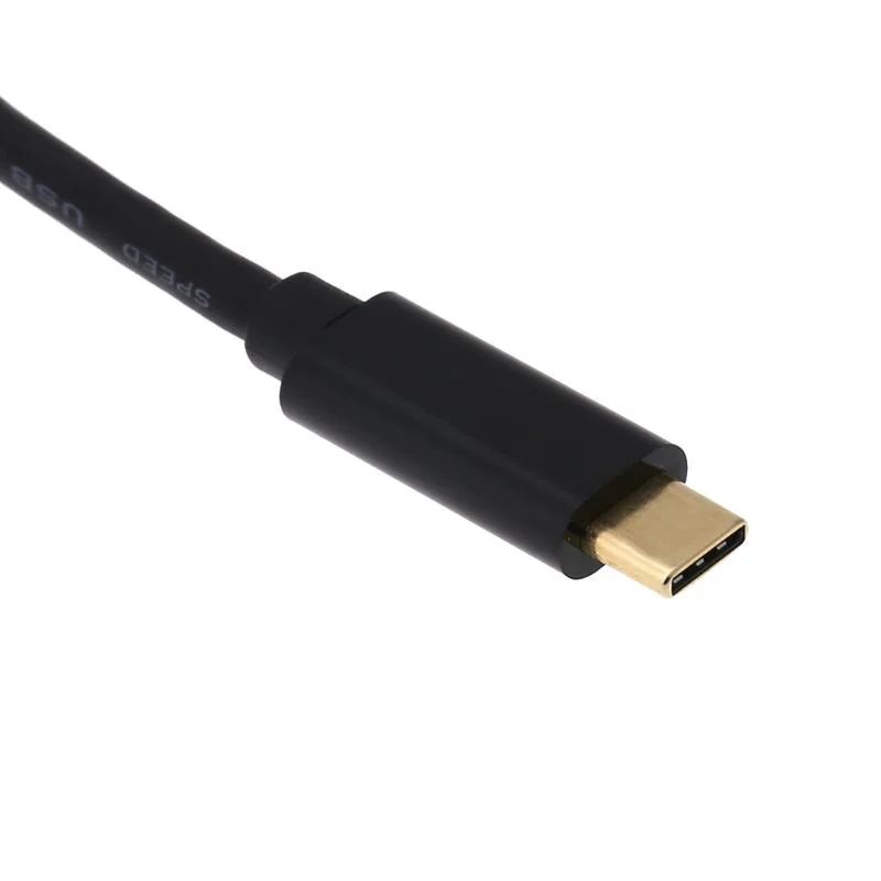 3 в 1 USB C конвертер 2019 новейший Type к HDMI VGA 5 мм аудио кабель адаптер для ноутбука Macbook