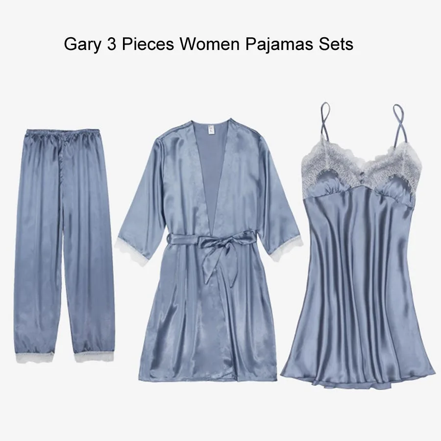 Gray Sleepwear Set(3)