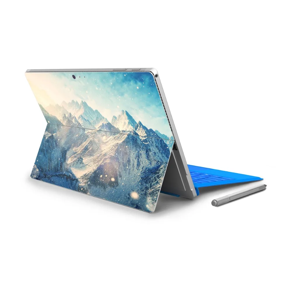 

YCSTICKER - 2018 For Micro Surface Pro 4 5 Vinyl Back Full Decal Tablet Netbook Ultrabook Sticker Landscape Skin Logo Cut