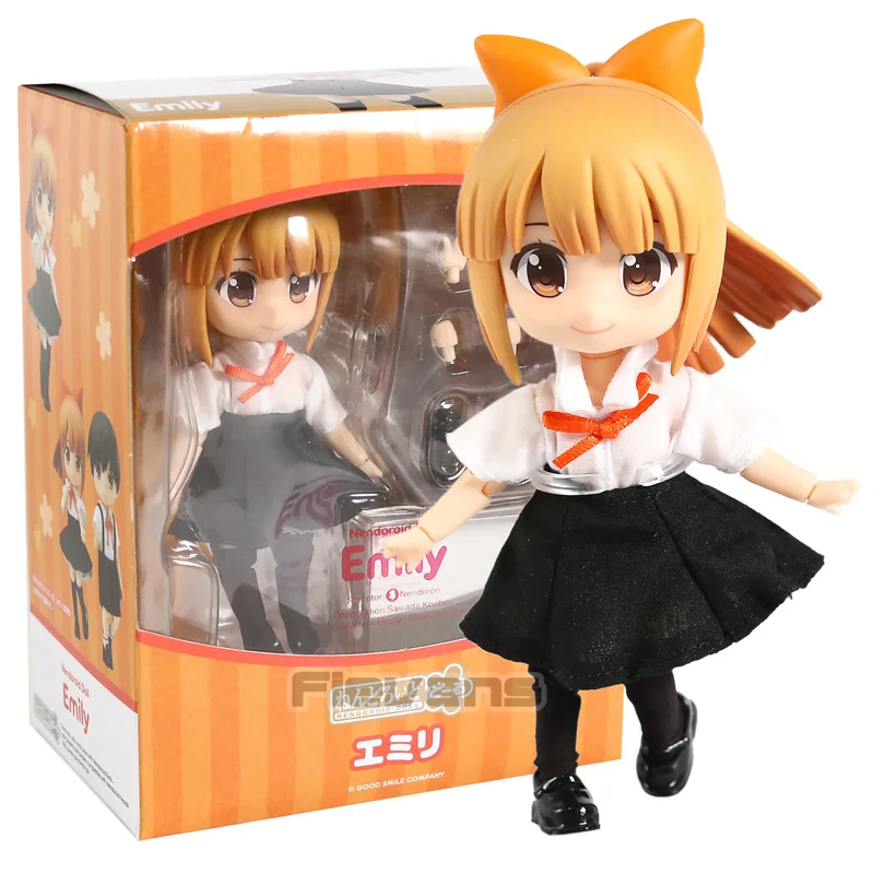 Nendoroid кукла Рё Emily ПВХ фигурка Коллекционная модель игрушки - Цвет: Emily box