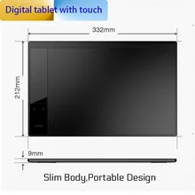 VEIKK A30 grafik планшет 10*6 дюймов профессиональные графические планшеты 8192 уровней цифровой планшет для рисования без необходимости зарядная ручка
