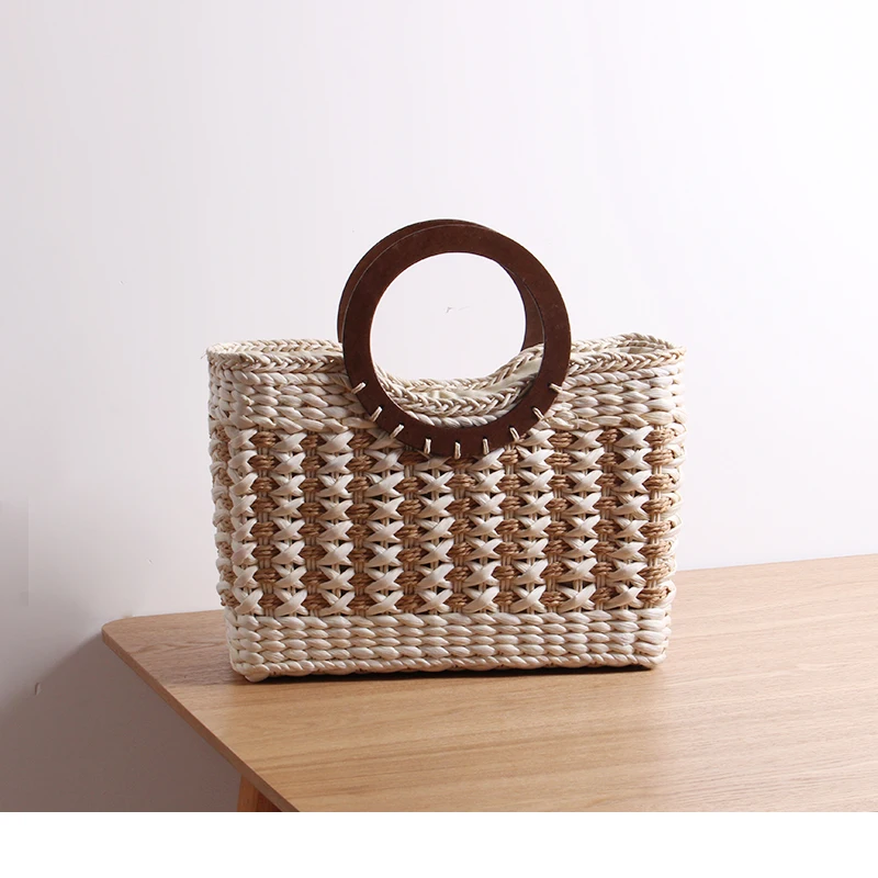 

Caker Brand 2019 Large Big Stripe Handbag Fashion High Quality Summer Beach Bags
