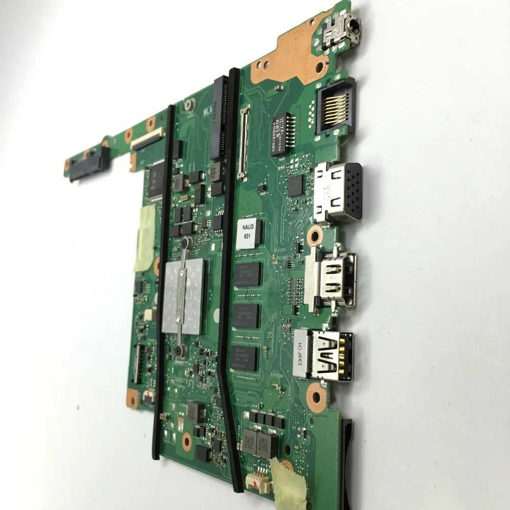 KEFU E402MA для ASUS E402MA E502MA Материнская плата ноутбука N2940U 4G памяти платы REV2.0 интегрированный ЦП на борту работы 100% Тесты