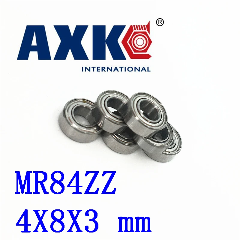 

Axk Free Shipping 10 Pcs Mr84zz Abec-5 4x8x3 Mm Deep Groove Ball Bearings Mr84 / L-840 Zz