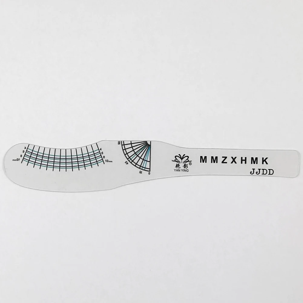 

Eyelash Extension Styling Ruler Measuring Ruler Eyelash Curling Eyelash Symmetrical Positioning Eyebrow Tools