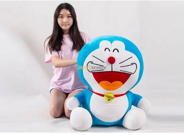 

Fancytrader 26'' / 65cm Cute Giant Stuffed Doraemon Toy, Best Gift for Kid, 2 Expressions Available! Free Shipping FT50041