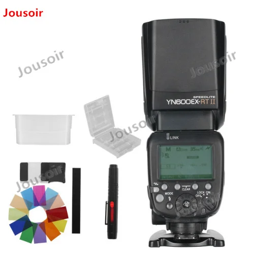 YONGNUO YN600EX RT II 2 4G Беспроводная вспышка HSS 1/8000s Master Speedlite для C камеры as 600EX + подарочный