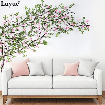 

Luyue High Quality Artificial Rose Foaming flower vine wedding decor fake simulation hanging flower rattan garland home decor