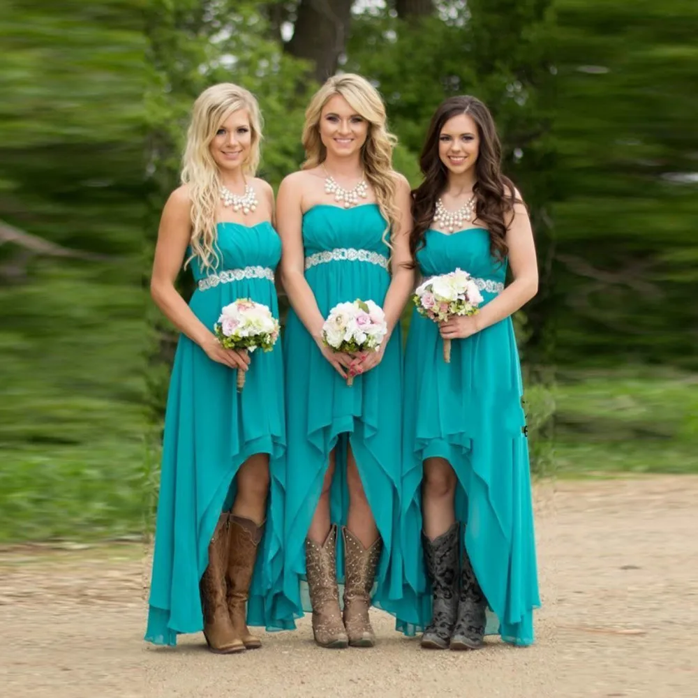 Summer Dresses Red Maid of Honor