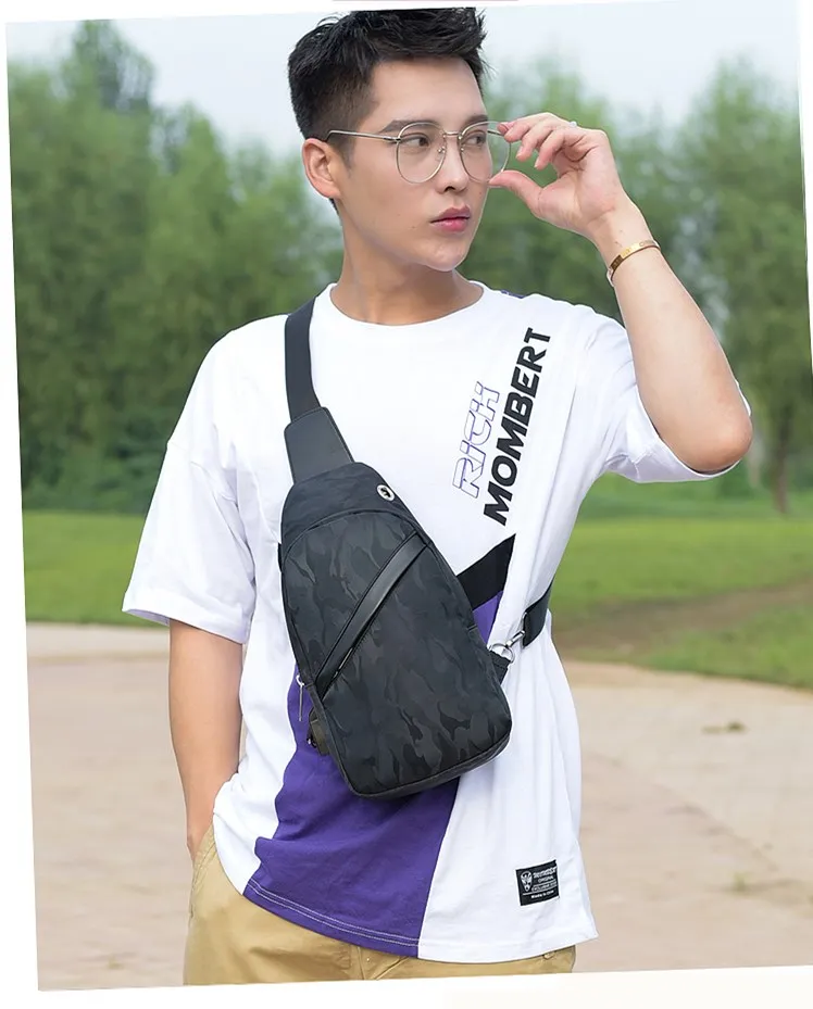 Школьный рюкзак FengDong 2 шт./компл. одного плеча слинга Грудь мешок usb зарядка сумка-мессенджер для мужчин, мужской клатч, водонепроницаемый, рюкзак для путешествий, сумка через плечо