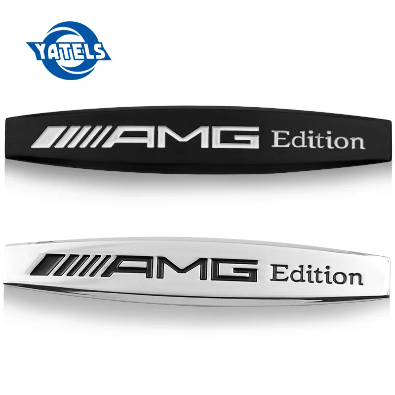 

Car decoration badge applique letter for Mercedes Benz AMG W202 CLA W212 sticker decal Car door side sticker logo sticker badge