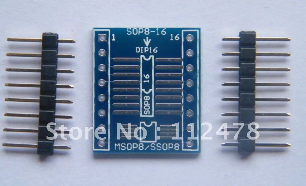 /Универсальный sockests/smd-конвертер адаптер/многофункциональный преобразования/MSOP8/TSSOP8/SOP16 для DIP16
