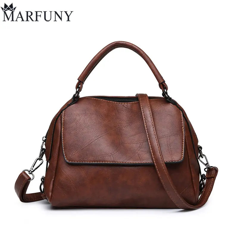

Fashion Vintage Shoulder Bags For Women 2018 Women Message Bag Female Leather Crossbody Bag Brown Shoulder Bags For Ladies New