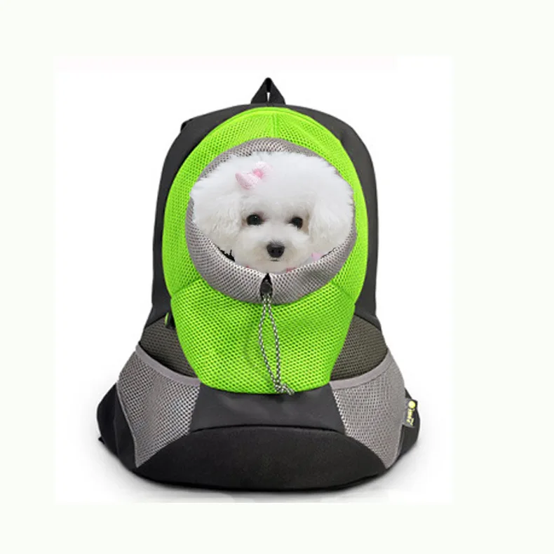 

New Pet Backpack Dog Bags Dog Carrier Pet Dog Front Bag Puppy Dog Portable Travel Bag Mesh Backpack Head out Double Shoulder Bag