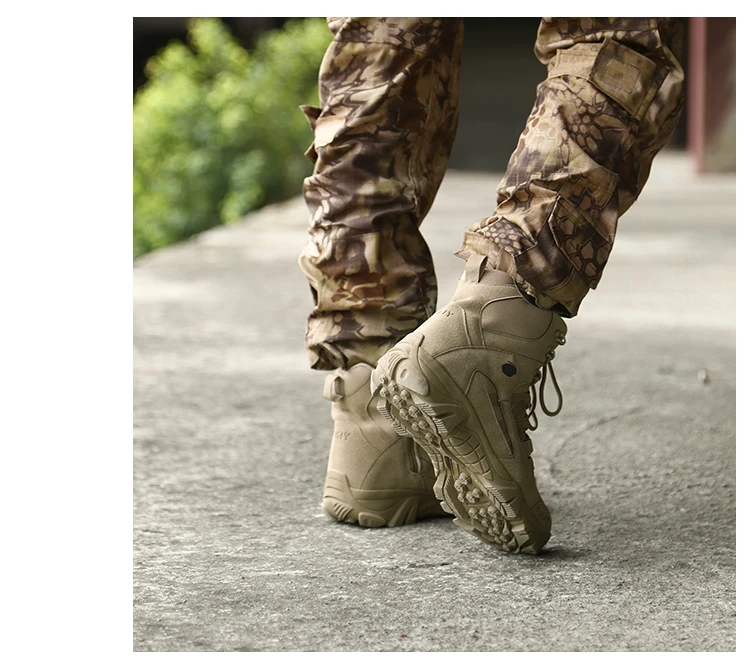 Армейские ботинки военные ботинки анти-столкновение носок шапка Sapatenis Мужская обувь сапоги для взрослых Мужские Военные кроссовки