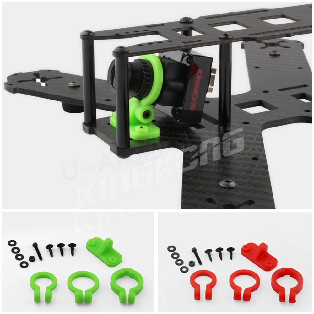 1set Universal kingkong FPV Mini Camera Lens Mount Adjustable Holder For RC Quadcopter Rc Racing Drone