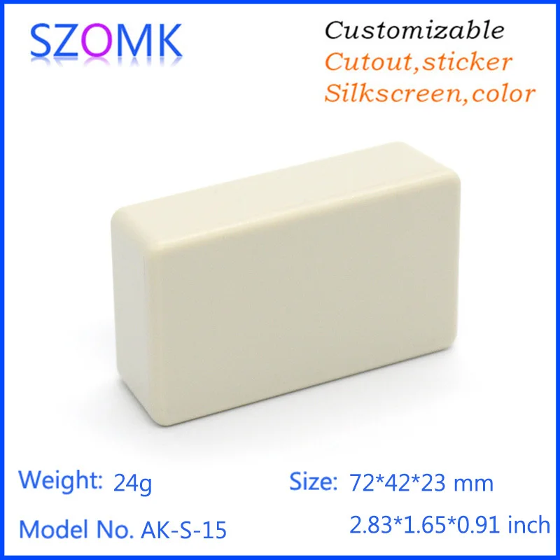 plastic enclosure for electronics control box szomk diy enclosure junction box plastic housing small abs instrument enclosure distribution box black plastic box enclosure electronics case   (5).jpg