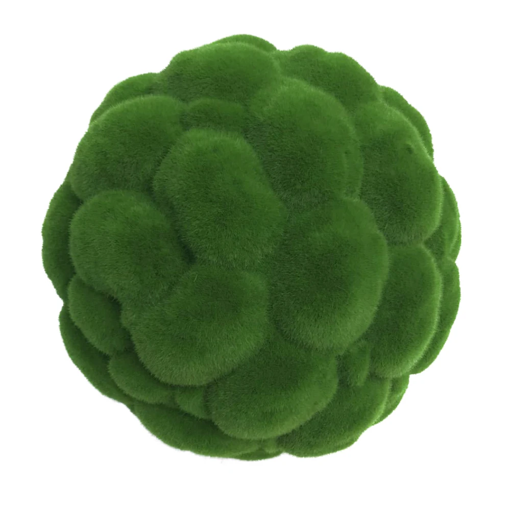 

1pcs 12/15cm Artificial Moss Ball Decorative Photography Props Moss Ball Artificial Moss Decor for Party Home Decoration