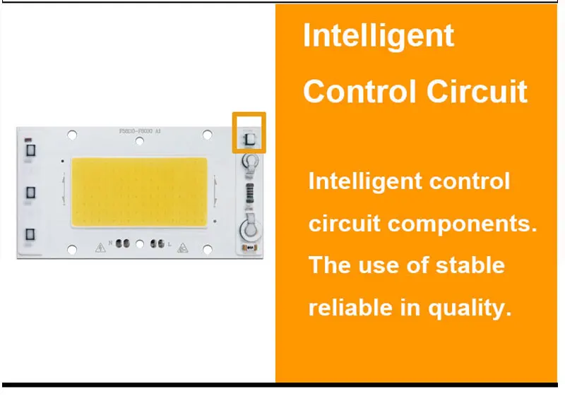 COB Чип светодиодный светильник 220 В Smart IC нет необходимости драйвер светодиодный светильник для наводнения Точечный светильник 30 Вт 40 Вт 50 вт Diy светильник ing