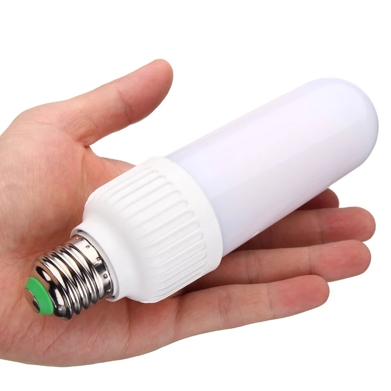 Лучшая Акция 5 Вт 2835 SMD светодиодный светильник E27 B22 1800K Желтый Мерцающий огонь светодиодный светильник лампа Кукуруза лампа AC85-265V
