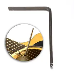 Новые 5 мм размеры мяч конец гитары Регулировка анкерного стержня длинные гаечные ключи для акустической 12,5*7,5 см инструмент
