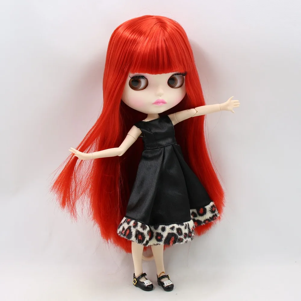 blythe doll red hair