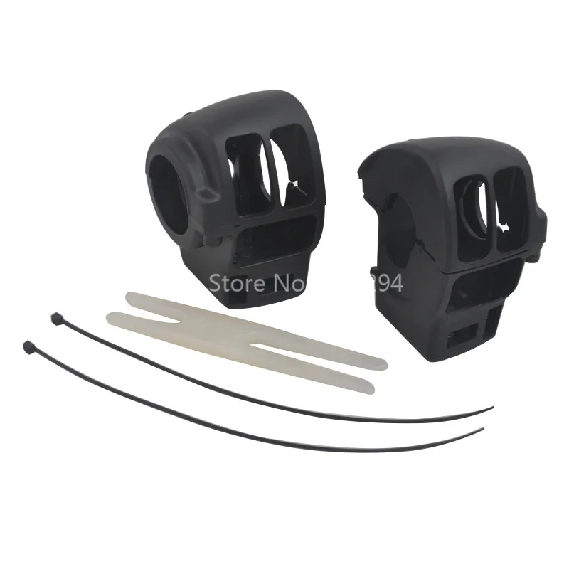 Черный чехол с переключателем для Harley Touring Electra Glide Ultra 1996 2013 2 шт.|for harley|case forcase case |