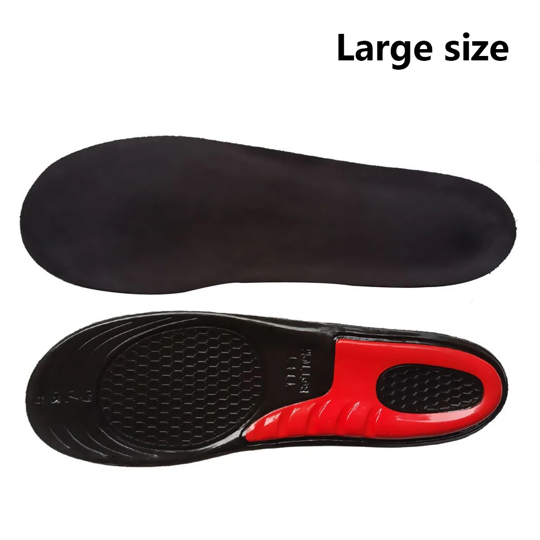 1 Pair Anti Slip Gel Soft Sport Shoe Insole Pad For Men Women Insert