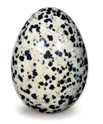 

Dalmation Jasper Crystal Egg