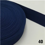 40 Navy Blue 20mm 25mm 38mm 50mm wide Imicka webbing