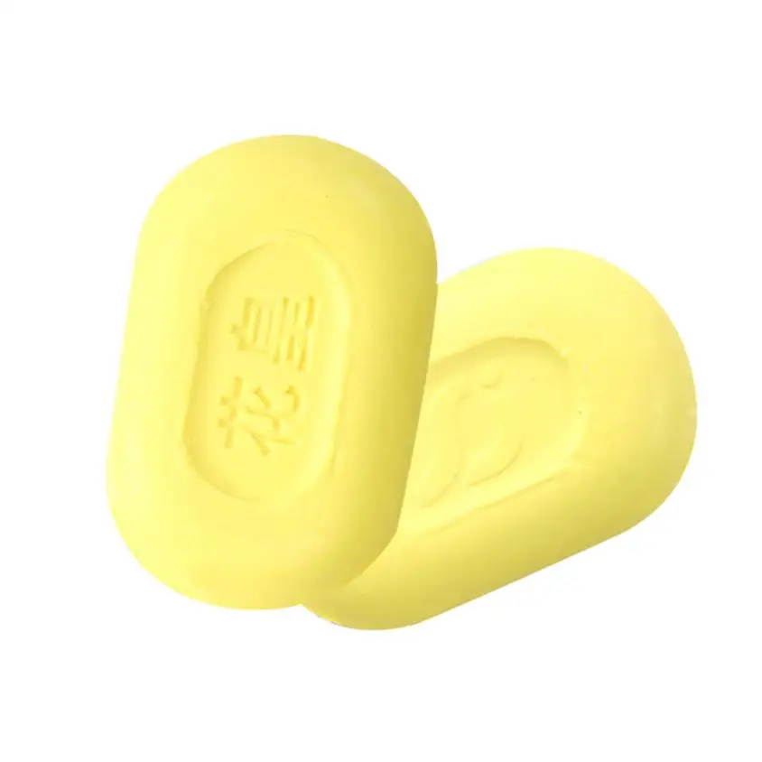 Аксессуары для ванной комнаты Сера мыло экзема остановить зуд акне недорогой лечение противогрибковый дерматит 5,25 - Цвет: Цвет: желтый