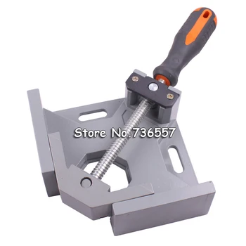 

NEW Hand Tool 90 Degrees Fix Right Angle Clip Angular Splint Swing Jaw Corner Clamp Woodworking Frame Aquarium Mounting Clips