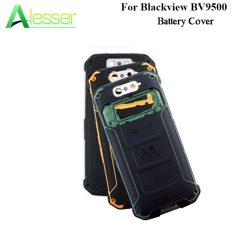 

Alesser For Blackview BV9500 Battery Cover Case With Radiating Film Replacement Ultra Slim Protective For Blackview BV9500