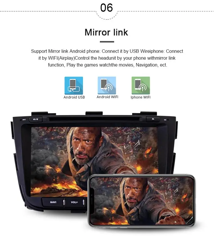 Top JDASTON Android 9.1 Car DVD Player For KIA SORENTO 2013 2014 2 Din Car Radio GPS Navigation Stereo WIFI Multimedia Head unit RDS 7