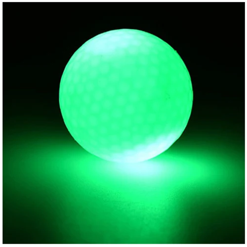 عالية الجودة جديد ضوء المتابعة اللون وامض متوهجة الإلكترونية كرة جولف ل يلة الغولف هدية