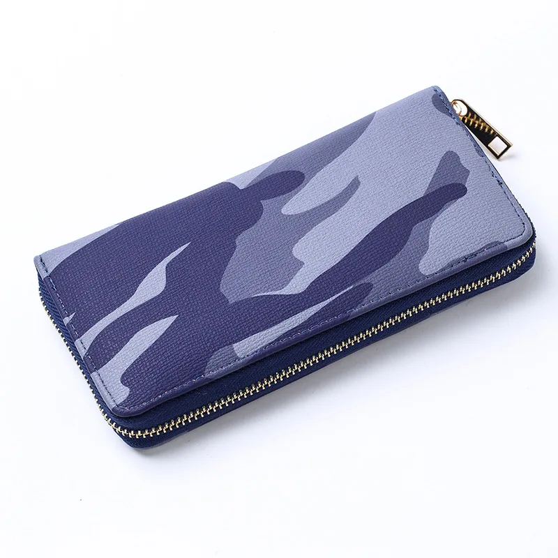 

YOUYOU MOUSE Long Simple Women Wallet 2 Folds PU Leather Wallets Soft Zipper Coin Purse For Ladies clutch Money Bag Card Holder