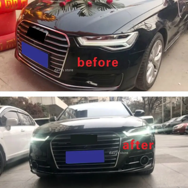 奥迪S6雾灯框  2