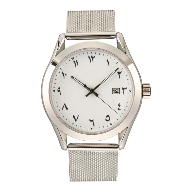 Men's Chronograph Analog Quartz Watch with Date France Design Arabic Numeral Wom Men's Chronograph Analog Quartz Watch with Date France Design Arabic Numeral Wom