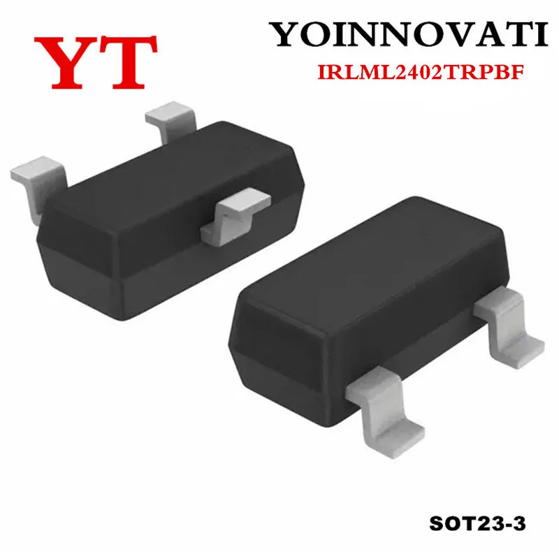 100 шт./лот IRLML2402TRPBF IRLML2402TR IRLML2402 MOSFET N-CH 20V 1.2A IC СОТ-23 лучшего качества | Электронные