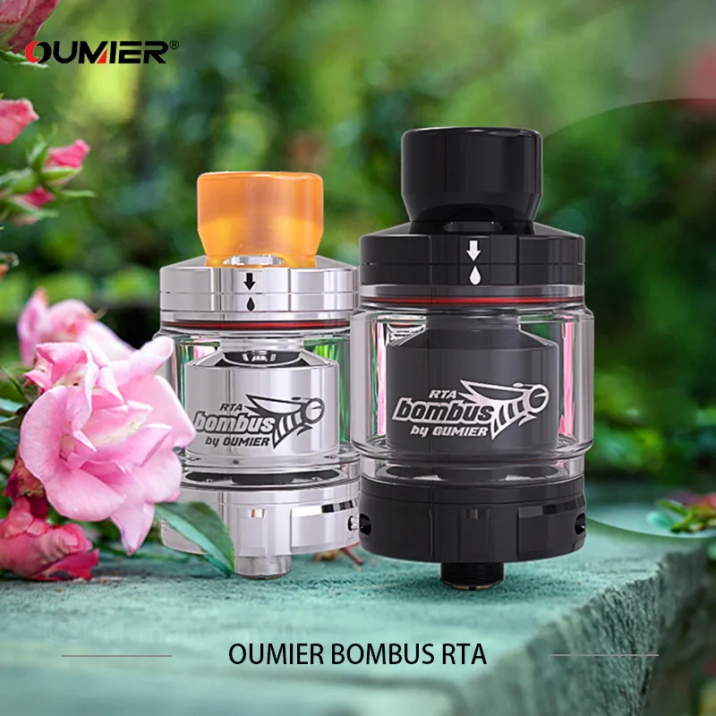 Хорошая цена OUMIER bommier bus RTA оригинальная фотоэлектронная сигарета с резьбой 510