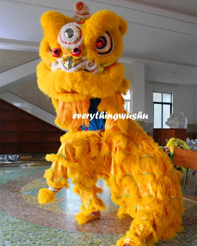 Традиционный китайский танцевальный костюм льва представление Лев танец Южный Лев танец