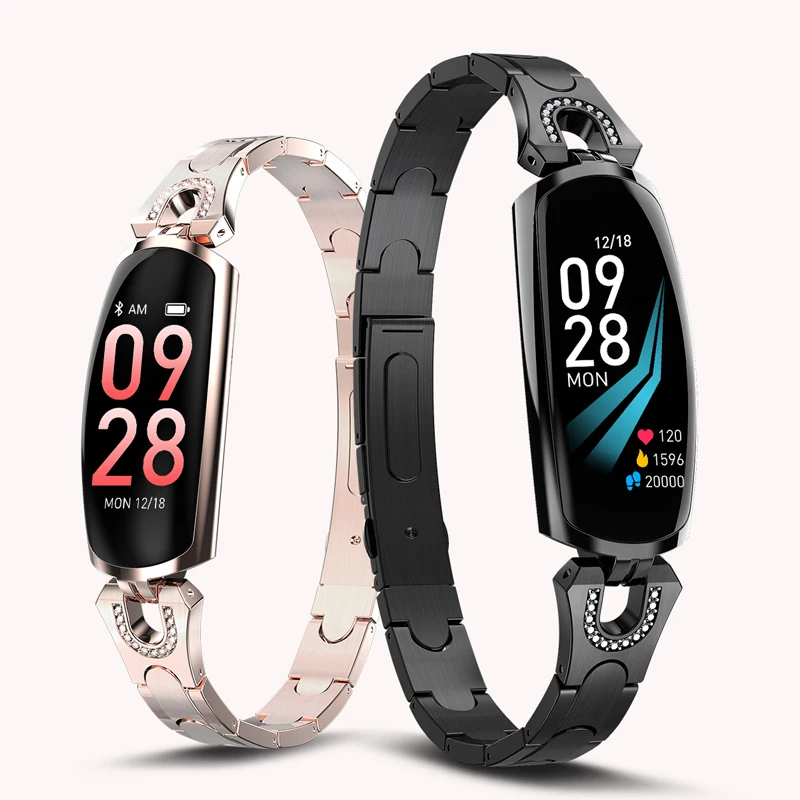 Fashion Women's Smart Watch Waterproof Sport Women Bracelet Luxury Blood Pressure Sleep Monitor Smartwatch Phone Watches Clock