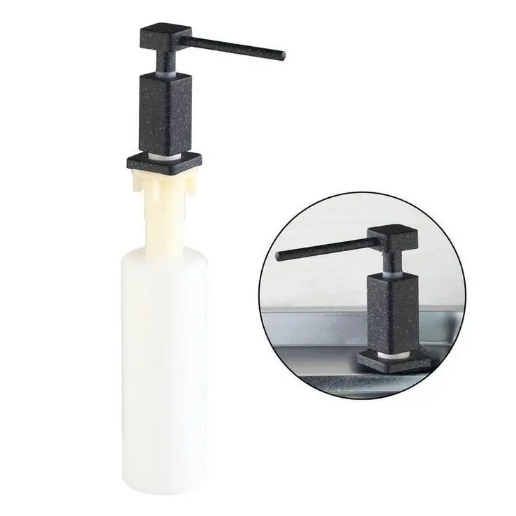 Compare Prices On Black Soap Dispenser Kitchen Sink Online Stainless Steel Head Liquid Soap Dispenser Kitchen Sink Black Bathroom Hand